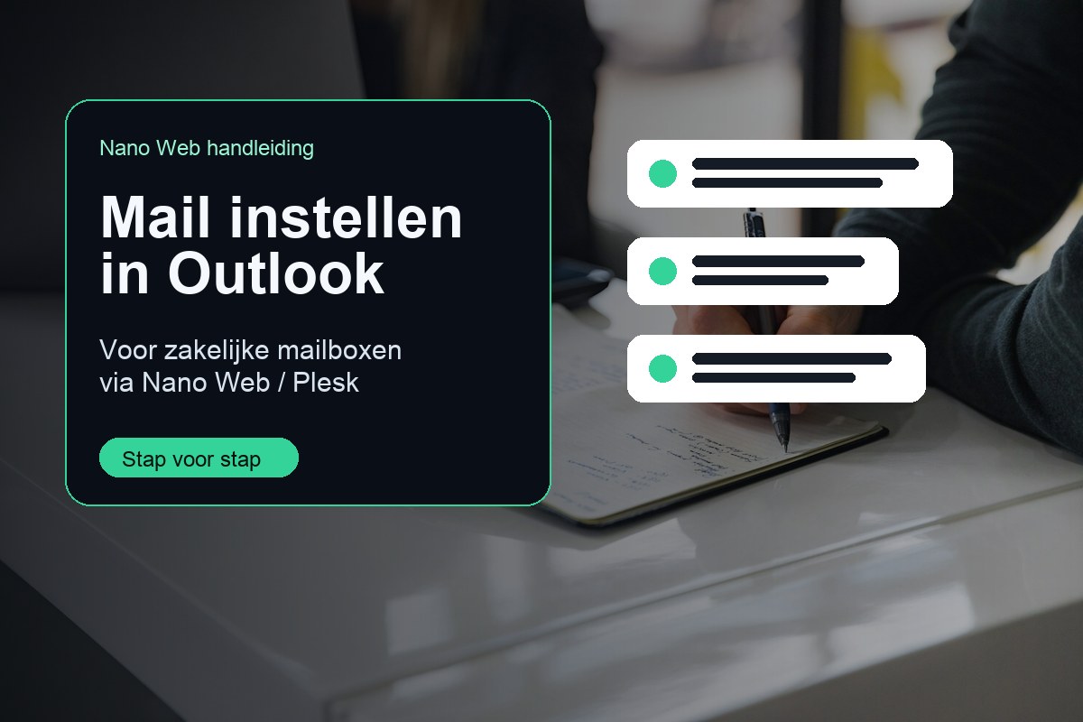 Mail instellen in Outlook