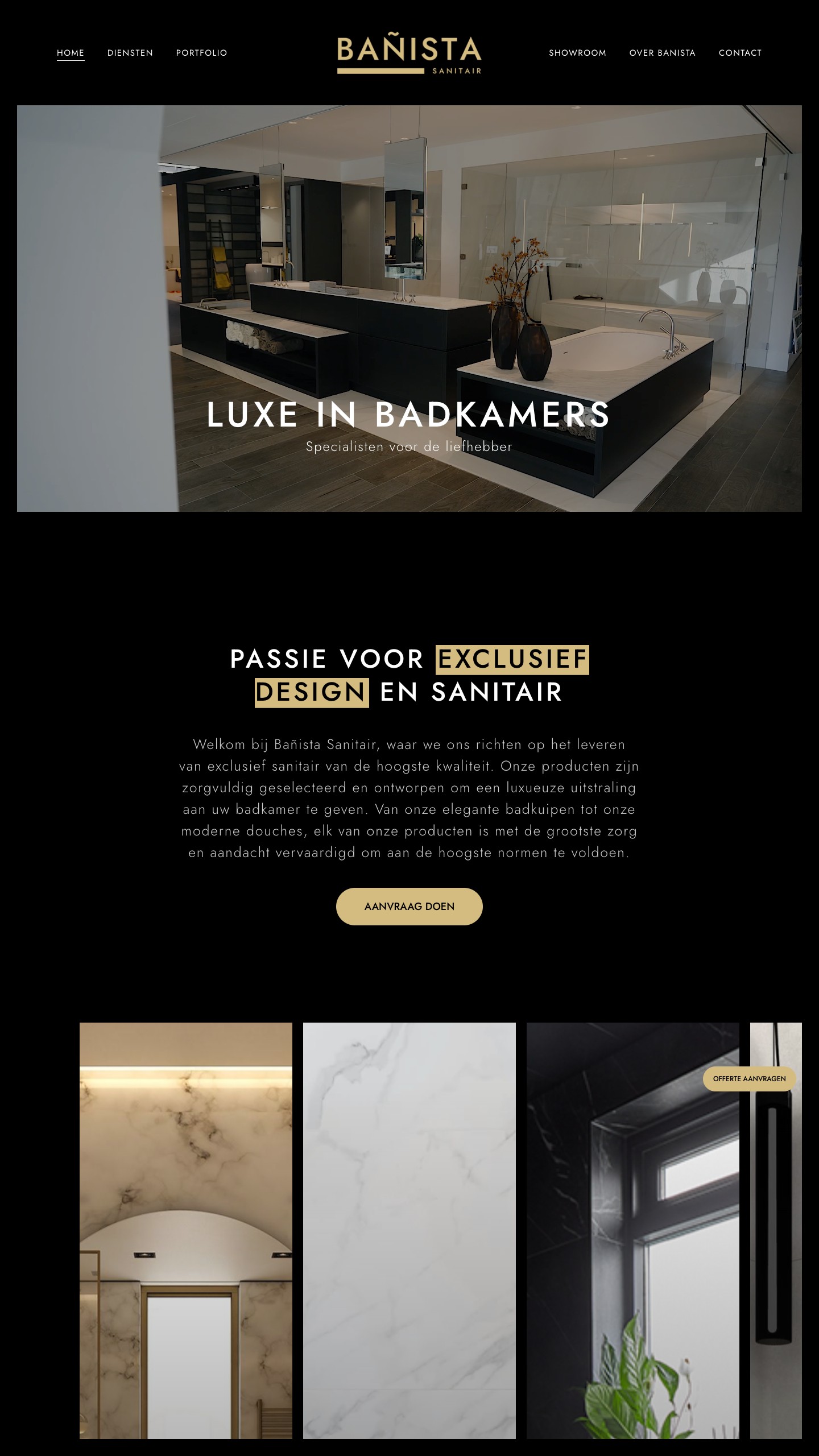 Webshop voorbeeld door Nano Web