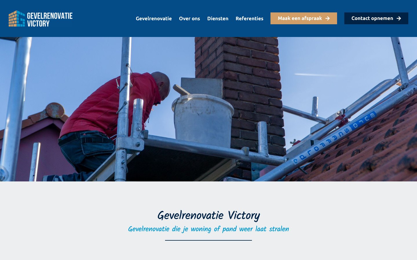 Gevelrenovatie Victory