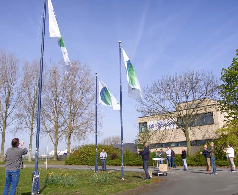Drone opname laboratorium Rotterdam Europoort